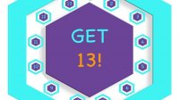 Get 13 Number Puzzle Game