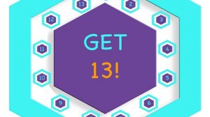 Sum 13 Number Puzzle