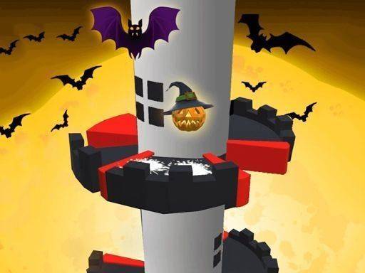 Helix Jump Halloween Arcade