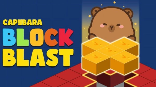 Capybara Block Blast Puzzle
