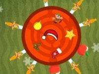 Christmas Target Throw Arcade Game