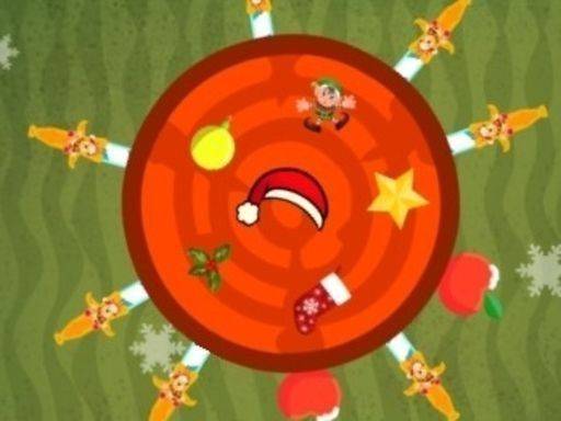 Christmas Target Throw Arcade Game