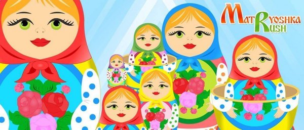 Matryoshka Rush Stacking Puzzle