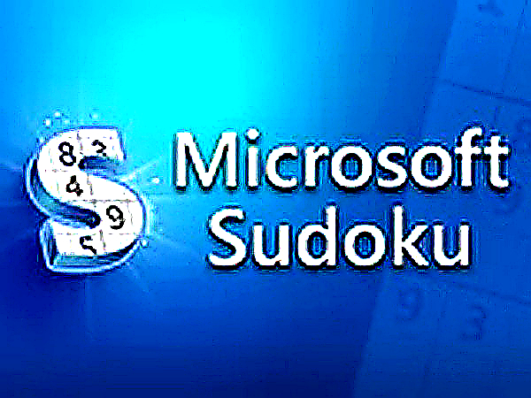 Microsoft Sudoku Puzzle