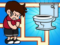 Maze Escape Toilet Rush Puzzle Game