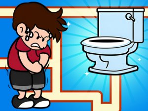 Maze Escape Toilet Rush Puzzle Game