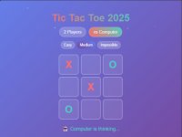 Tic Tac Toe 2025 Puzzle