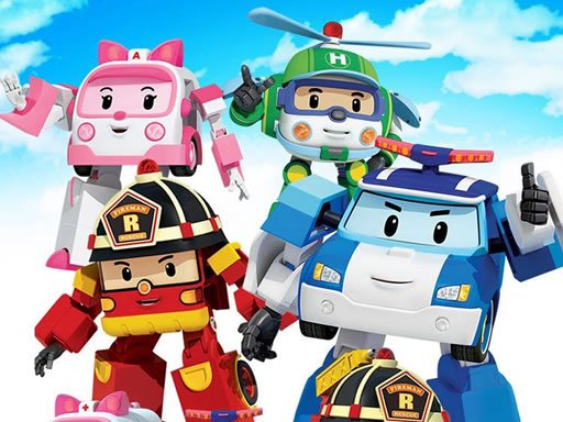 Robot Cars Match 3 Puzzle