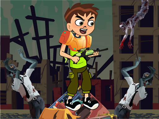 Ben 10 Zombie Defense Game