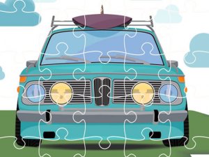 Retro Cars Jigsaw Puzzle