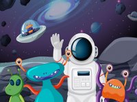 Space Difference Puzzle Game