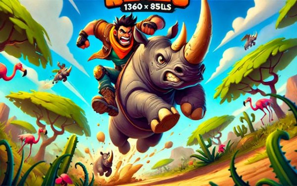 Rhino Runner Adventure Arcade