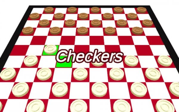 Double Checkers Classic Board Game Online
