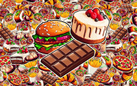 Food Merger: Culinary Merge Puzzle