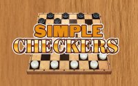 Simple Checkers: Classic Board Game Online
