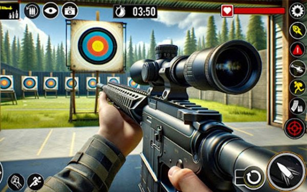 Target firearm Shooting Adventure: Real Sniper 3D