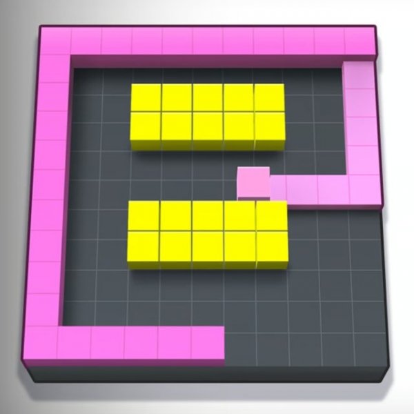 Color Fill 3D Puzzle