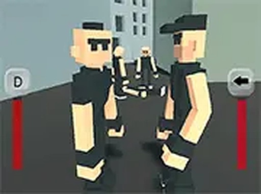 Tilted Tussle: Bouncy Battlers